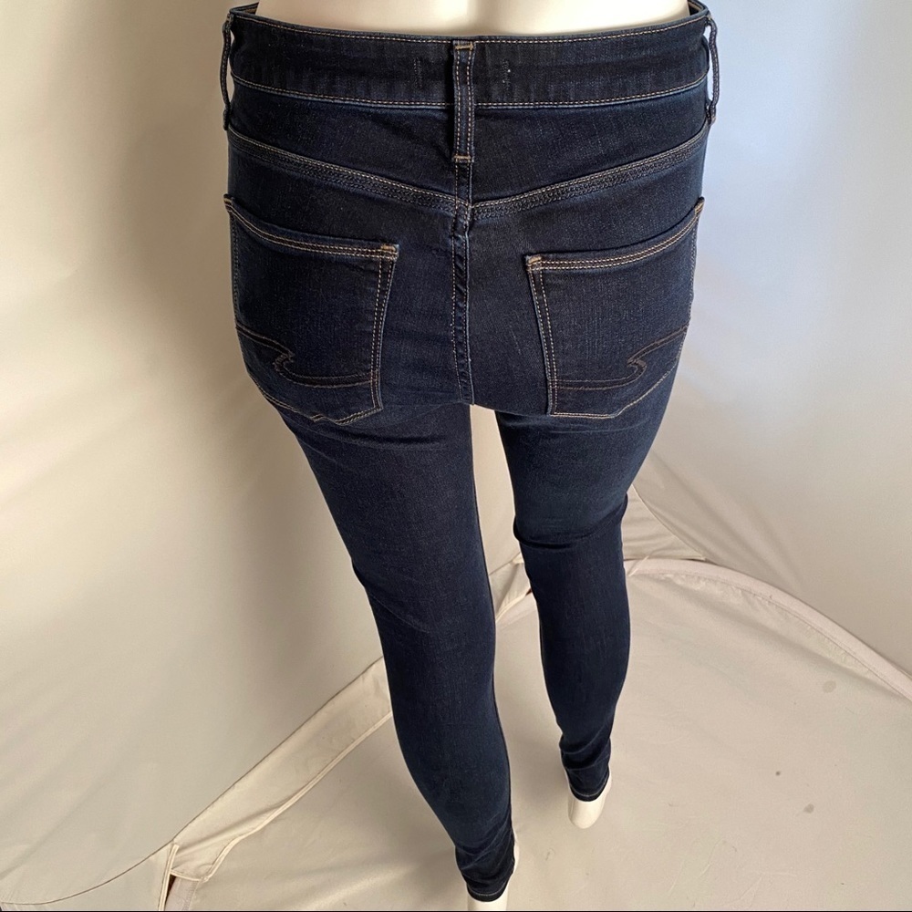 Silver Jeans Robson dark rinse blue jean jegging 29x29